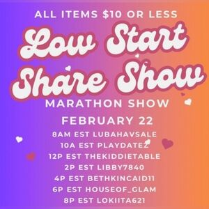 𝗟𝗢𝗪 𝗦𝗧𝗔𝗥𝗧 𝗦𝗛𝗔𝗥𝗘 𝗧𝗥𝗔𝗜𝗡 $𝟭𝟬 & 𝗨𝗡𝗗𝗘𝗥